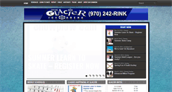 Desktop Screenshot of glaciericearena.net